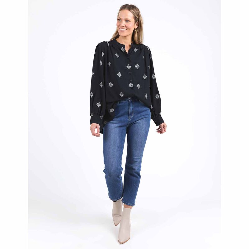 ELM Georgina Print Blouse image number 3